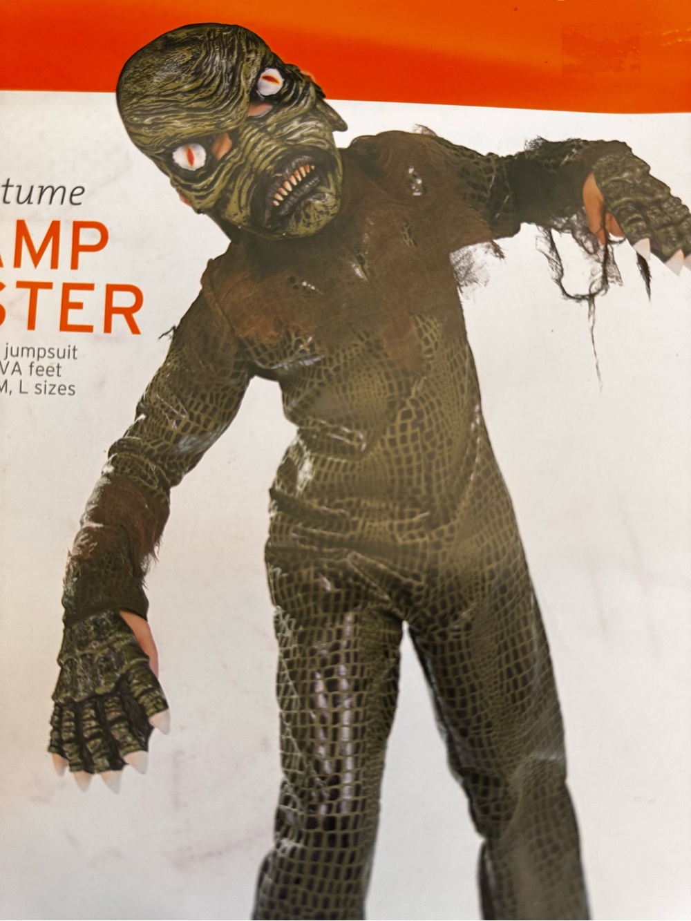 ✅NEW “Swamp Monster “ Jumpsuit Boy Costume